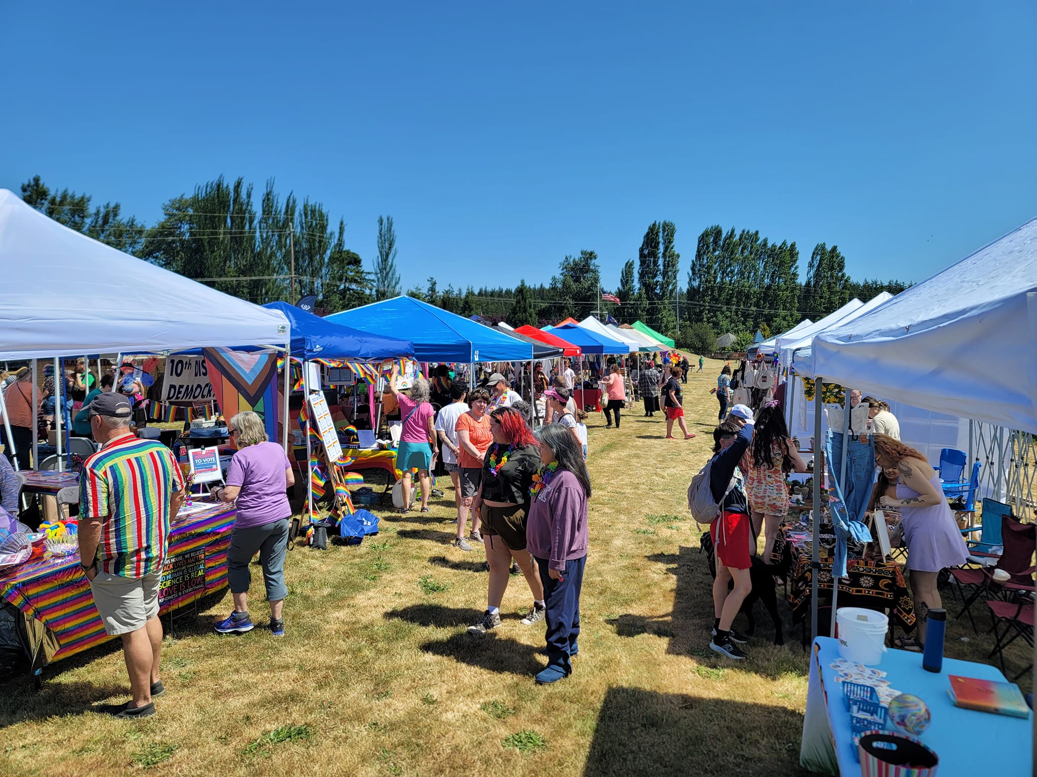 Food vendor at Stanwood-Camano Pride